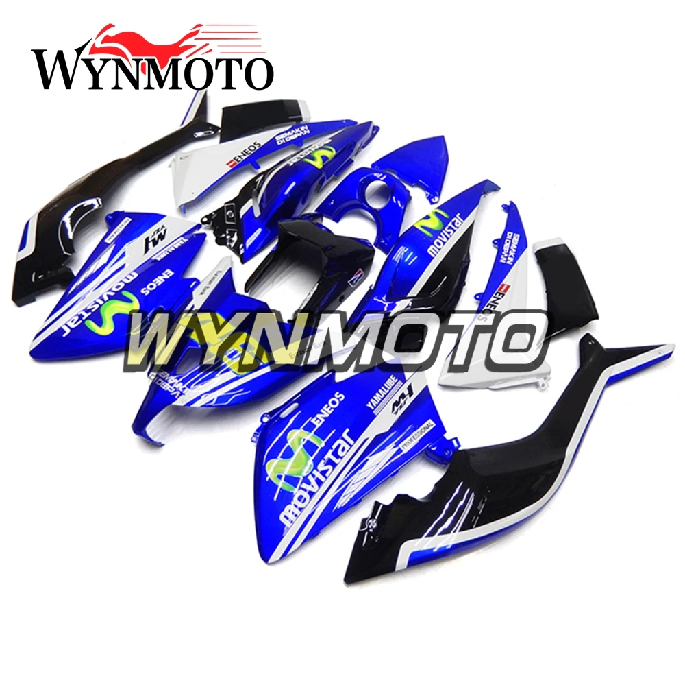 

Полный комплект обтекателей для Yamaha T-MAX XP530 2012-2014 12 13 14 лет впрыска ABS пластик синий мотоциклетный полный комплект кузова