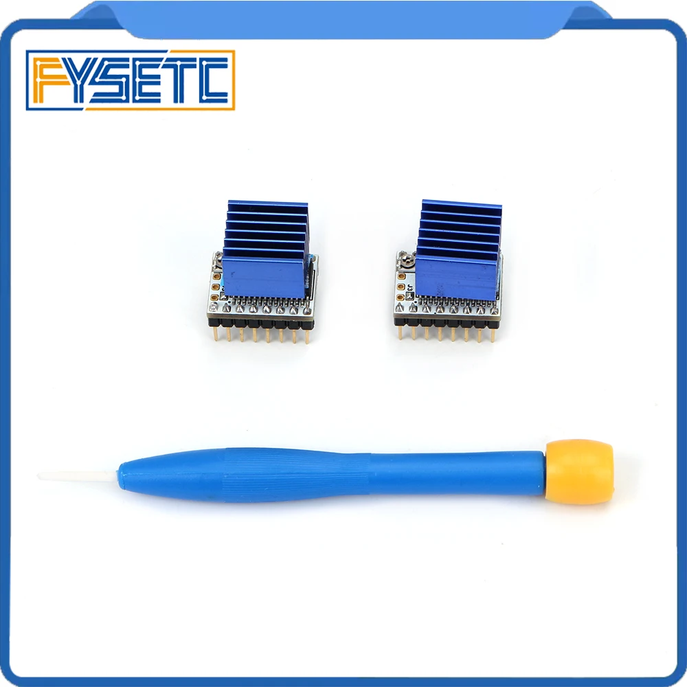 Драйвер шагового двигателя для 3D принтера Stepstick S6128 V1.1, чип THB6128 до 2,2 А, сила тока пикового привода, замена SD8825 A4988 A4983, 2 шт.