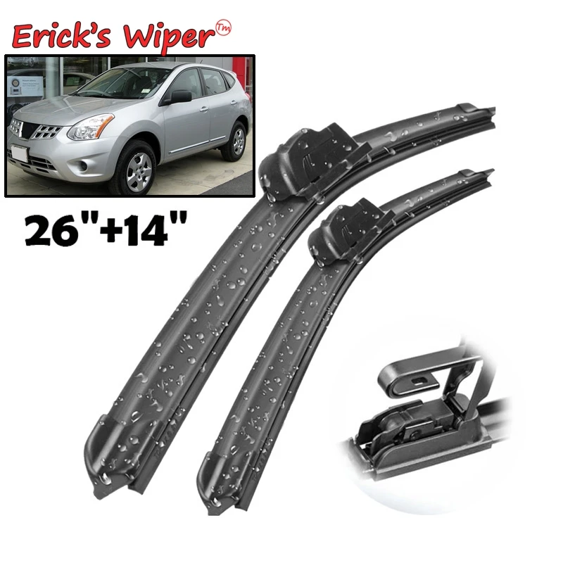 Щетки стеклоочистителя Erick's для Nissan Rogue MK1 2007-2014 лобовое стекло переднее 26