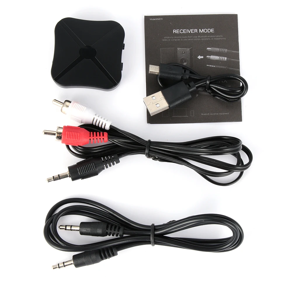 1 комплект Bluetooth аудио передатчик приемник Aptx HD адаптер 3 5 мм AUX/RCA для автомобиля