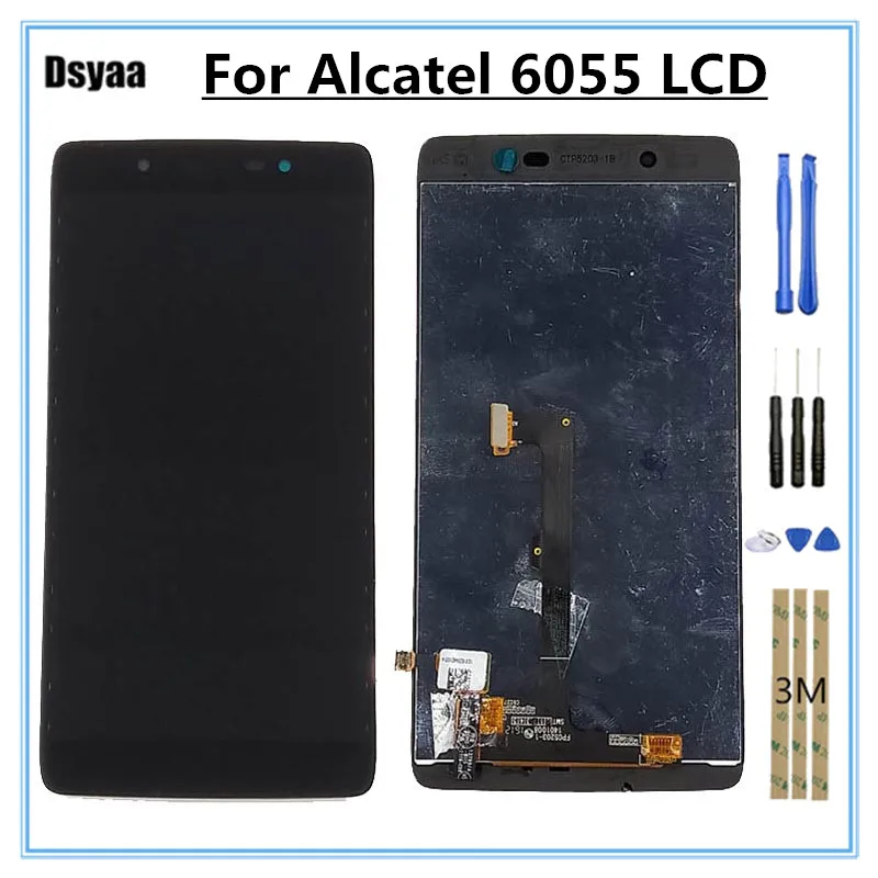 5 2 дюйма для Alcatel One Touch Idol 4 6055 OT6055K 6055H 6055B 6055P 6055Y 6055K ЖК-дисплей сенсорный экран