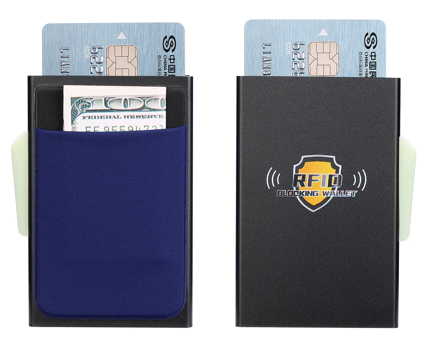 ZOVYVOL, новинка, RFID мужской кошелек для монет, тонкий кошелек, многофункциональный, автоматический, алюминиевый чехол для карт, бизнес,, кредитный держатель для карт