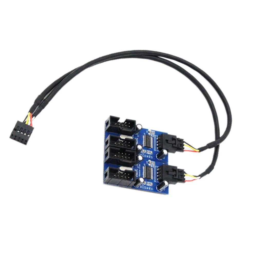 Новинка 2019 папа от 1 до 4 Женский 9 контактный usb кабель удлинитель карта