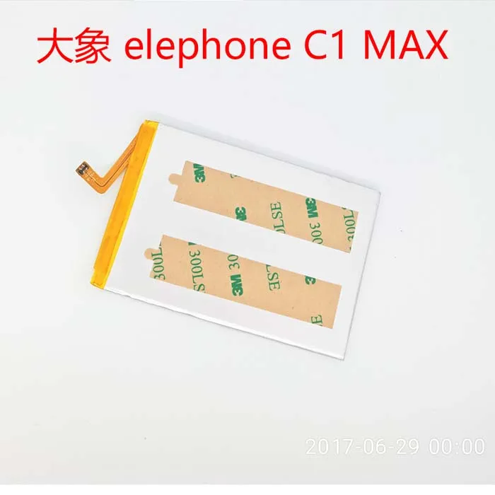 Оригинальный аккумулятор C1 Max для телефона 2800 мА/ч смартфона ELEPHONE Android 7 0 MTK6737