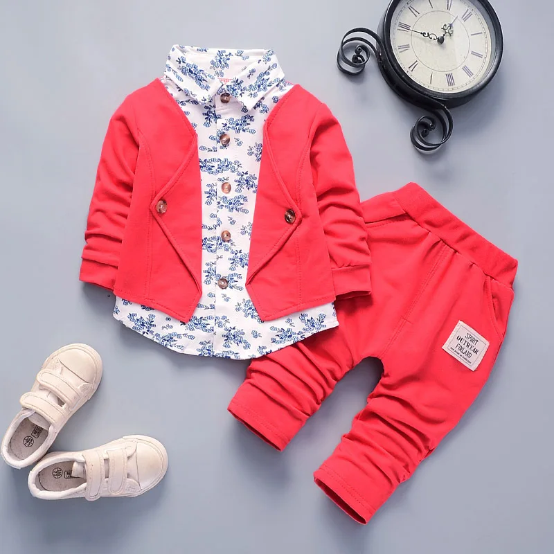 Baby boy clothes suit girl fashion clothing children's toddler children print printed long sleeve striped | Детская одежда и