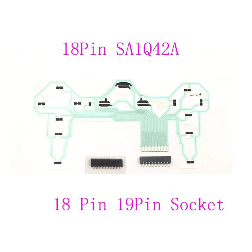 Для sony PS2 SA1Q42A 18Pin ленточная печатная плата пленка джойстик гибкий кабель проводящая пленка для playstation 2 контроллер