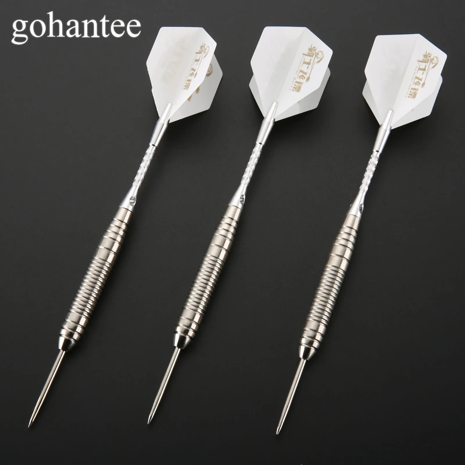 Белый 3 шт./упак. 22 г Сталь дротики профессиональные грамма иглу прямо Дартс с
