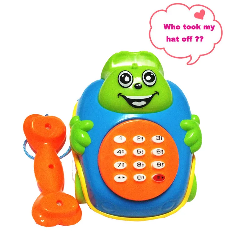 2018 детские игрушки музыка мультфильм телефон Обучающие Развивающие Kid Игрушка