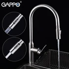GAPPO вытяжной кухонный кран из нержавеющей стали, кухонный кран с распылителем, кран для воды, смеситель для кухни