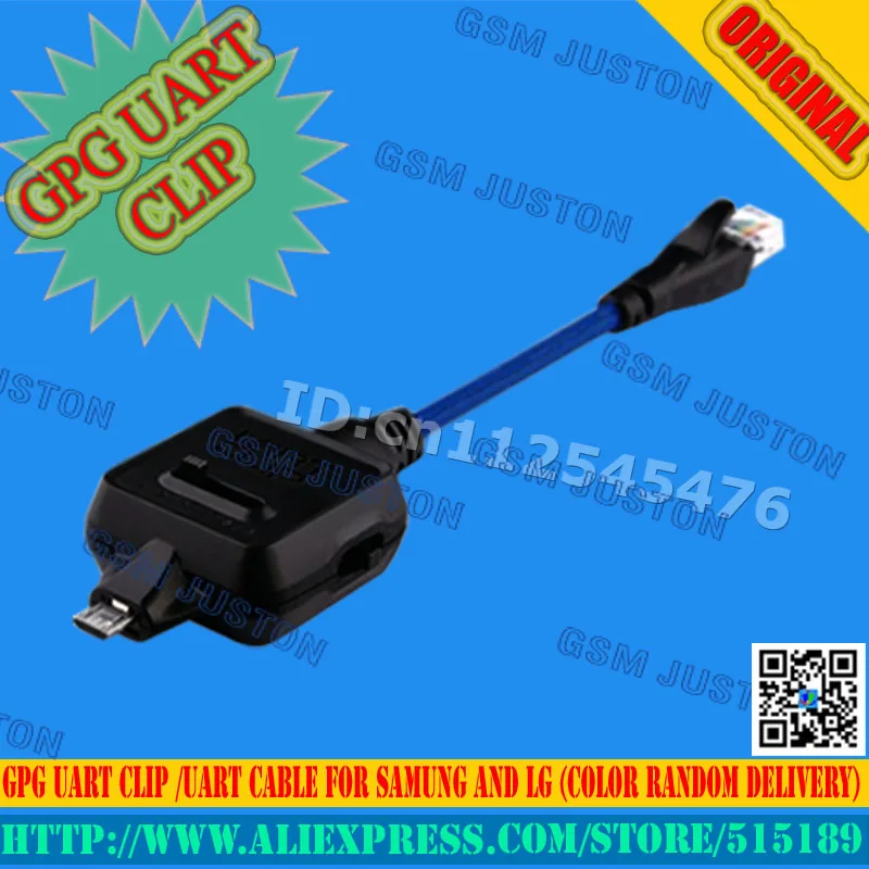 

100% original new GPG UART Clip UART cable for samung and LG+++ Free shipping