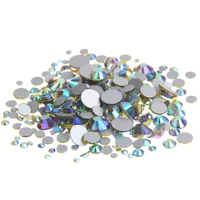 super glitter olivine ab ss3 ss30 flatback non hotfix crystal rhinestones for nail art decoration shoes and dancing decoration