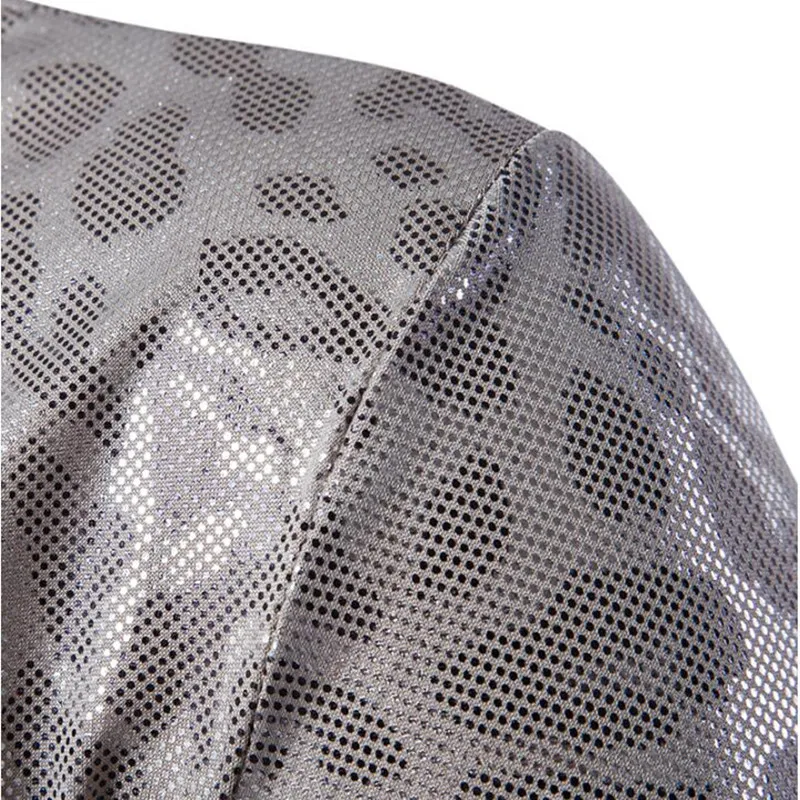 

Men's casual long-sleeved shirt in a new autumn 2019 vintage snakeskin nightclub