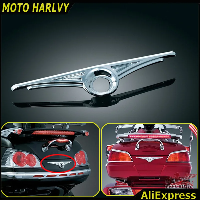 Хромированный ключ для багажника мотоцикла из АБС пластика Accent 02 13 Honda Goldwing