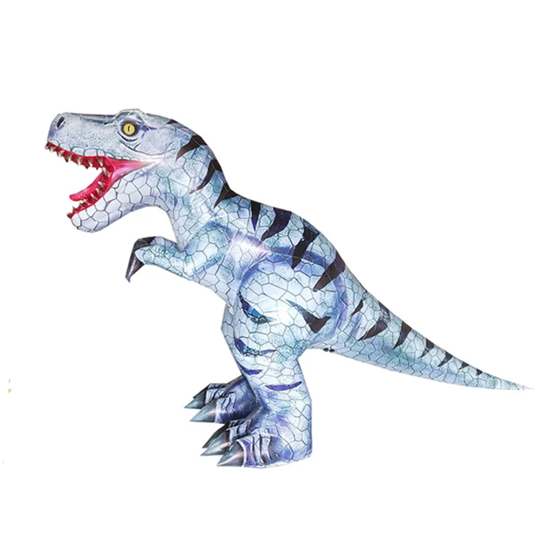 Надувной костюм динозавра для взрослых костюмы T REX вечеринки на Хэллоуин