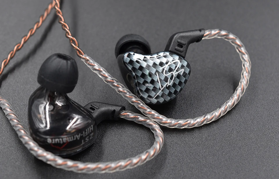 KZ ZST Bluetooth наушники 1DD+ 1BA драйвер динамические и арматурные вкладыши мониторы шумоизоляция HiFi музыка спортивные наушники гарнитура