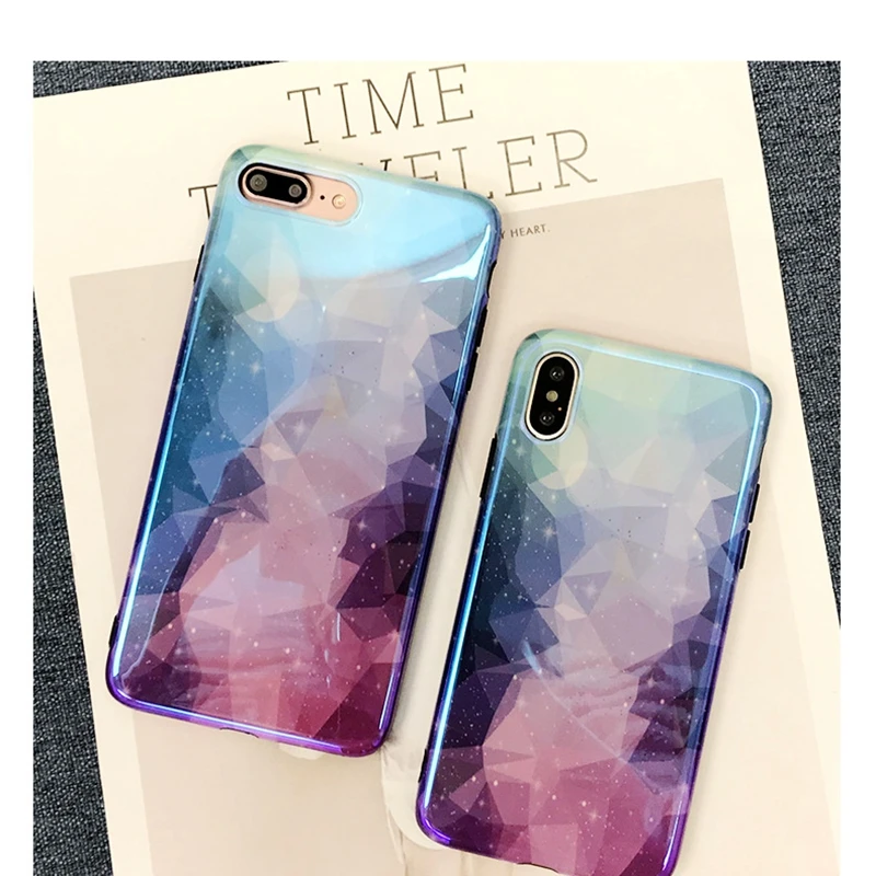 Чехол для iPhone 6 s 8 plus 10 7 постепенное изменение цвета X Xs Max Xr |