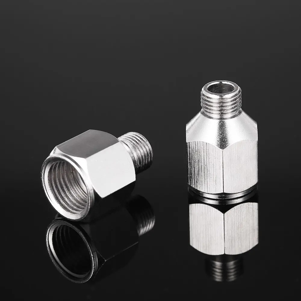 Профессиональный 2 шт. воздушный шланг адаптер G1/8 &quotBSP Male &amp G1/4&quot BSP Female Air Brush