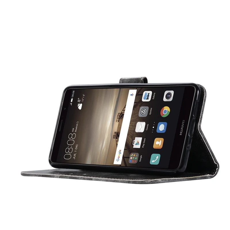 Бизнес Флип-Чехлы для huawei mate 10 ALP-AL00 кошелек телефон сумка ALP L09 L29 TL00 чехол кожаный