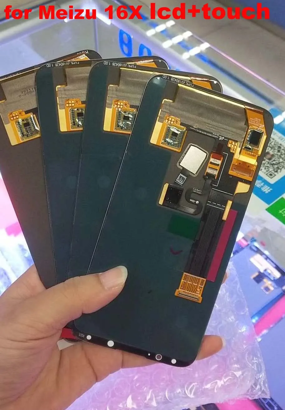 6," meizu 16X16 X Super Amoled ЖК-дисплей+ сенсорная панель дигитайзер для meizu 16X M872Q с инструментами с рамкой