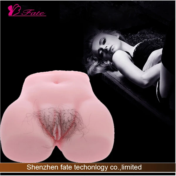2014 Hot sale artificial best quality real person size women hot sex images ass vagina with hair toys for boys |