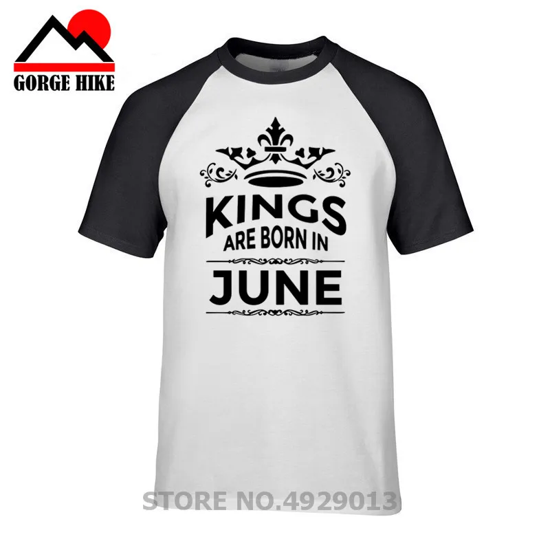 Сделанная на заказ футболка день рождения для мужчин Legends King Born In легенды