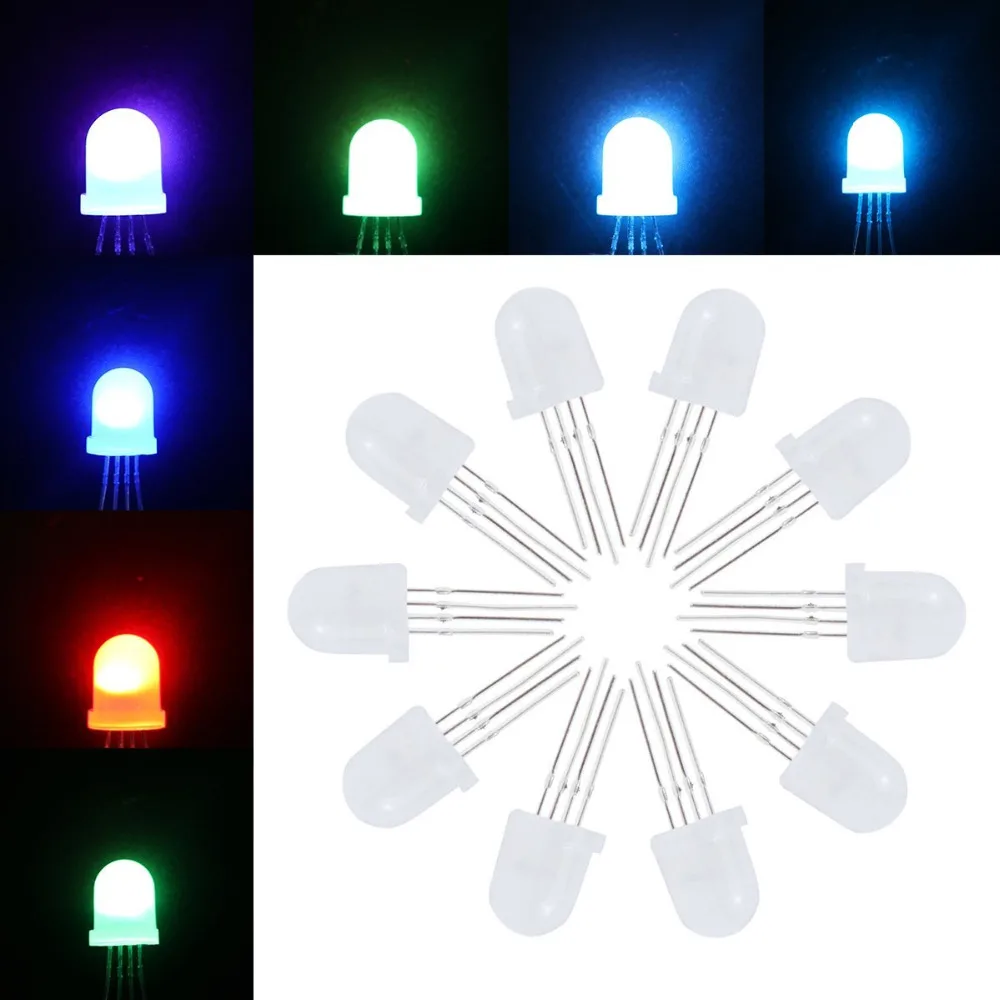 Светодиодный чип MOKUNGIT APA106 P9823 WS2812 WS2811 F5 F8 RGB 5 В модифицируемая Встроенная лампа