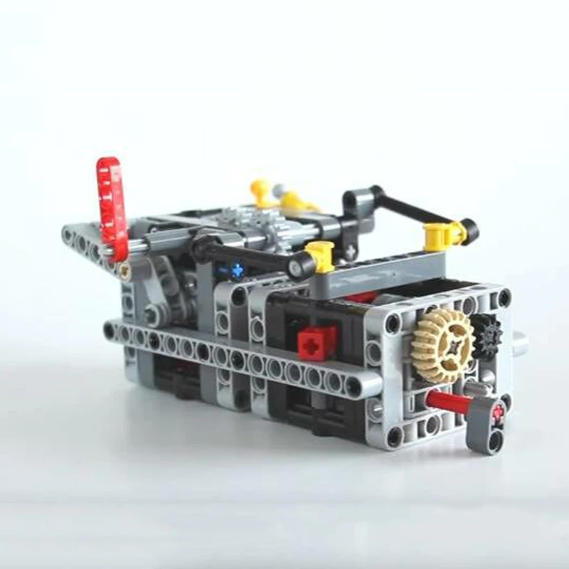 2019 новые MOC объемные части TECHNIC 8 скоростная последовательная коробка передач