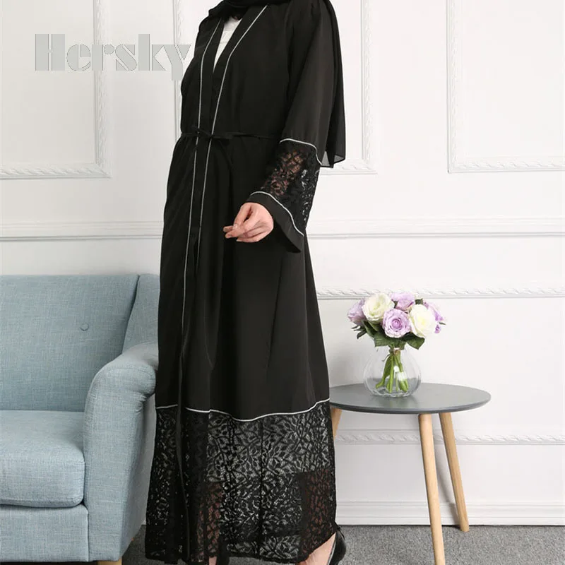 Moda abaya Дубай мусулман 2019 мусульманское платье ислам Giyim Kafta одежда цзилбаб и Абая