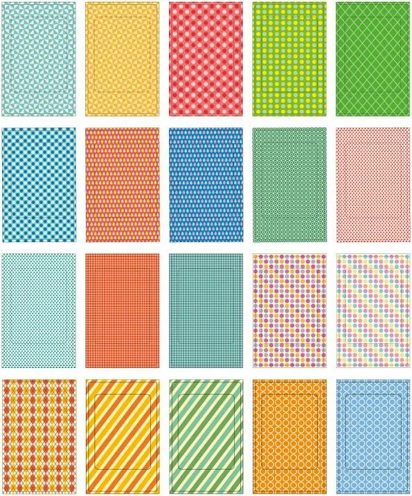 Retro color 1 упак./лот Kawaii Мини Винтаж 9 смешанных Полароид Стиль фоторамка набор наклеек на Многофункциональный примечание деко этикетка наклейки для дневника - Цвет: Retro color
