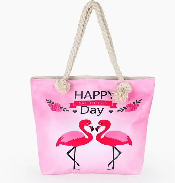 Joyloading холщовая мультяшная сумка для покупок многоразового использования с милым