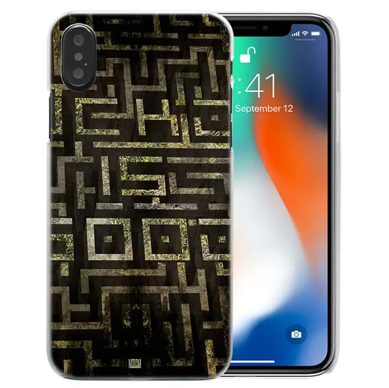 06 Чехол Maze Runner для iPhone XS Max XR X 10 7 8 6 6 S Plus 5s SE 5 4s 4 5C прозрачный жесткий пластик чехол для телефона оболочка пленка - Цвет: 06