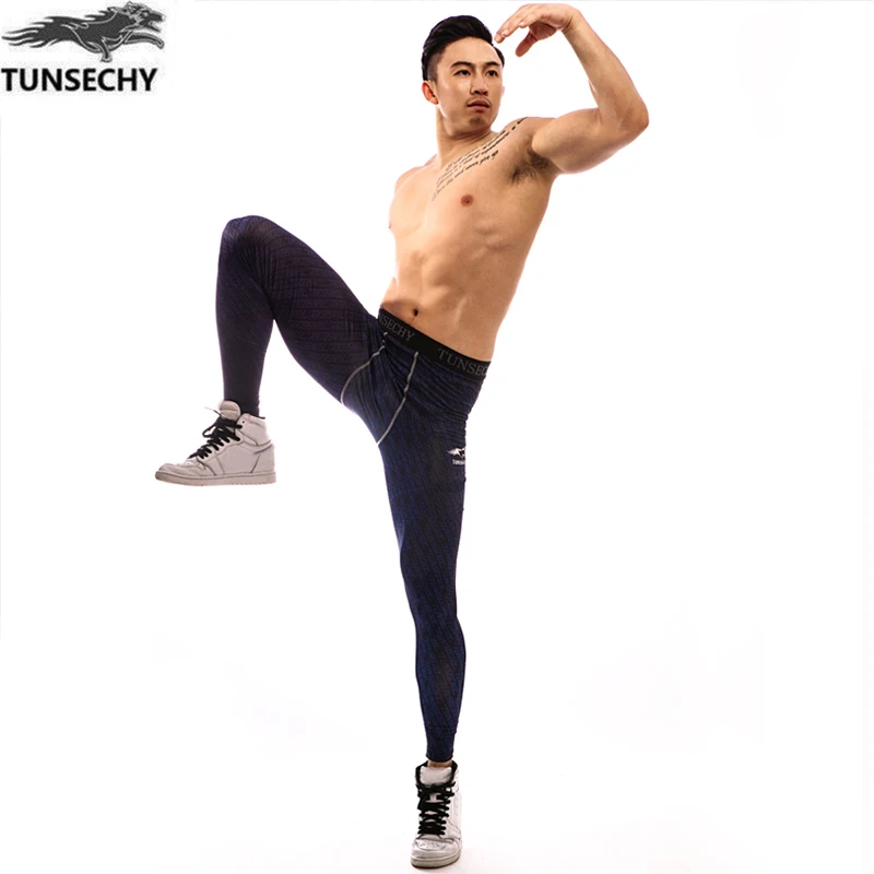 Мужские Компрессионные Леггинсы с 3D-принтом |