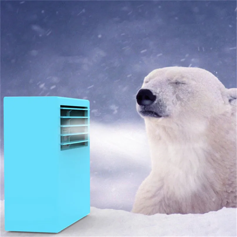 Новинка лета 2019 портативный вентилятор кондиционера мини испарительный