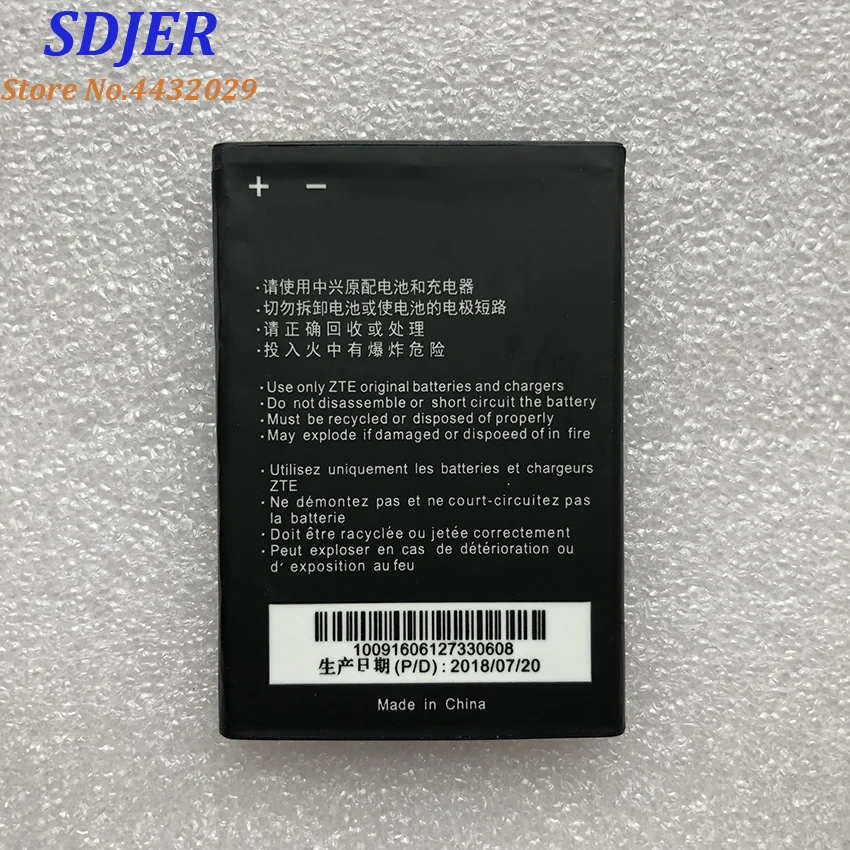 Высокое качество Li3814T43P3h634445 1400 мАч Оригинальный аккумулятор для телефона ZTE Blade A112