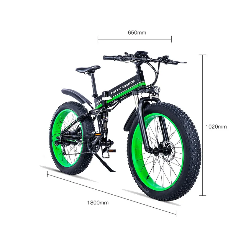 26 дюймов Fat ebike Электрический Снежный велосипед литиевая батарея складывающаяся рама 48V750w высокоскоростной мотор мягкий хвост гидравлический ebike 4,0 шины