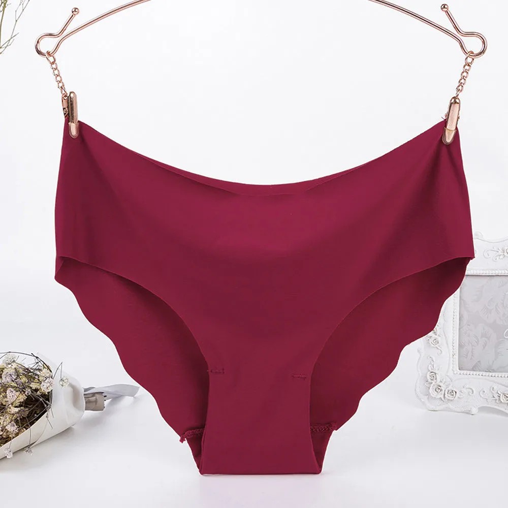 Wine Red Новое Женское невидимое нижнее белье стринги хлопок Нейлон Удобные газовые бесшовные ropa интерьер femenina# yl - Цвет: Wine Red