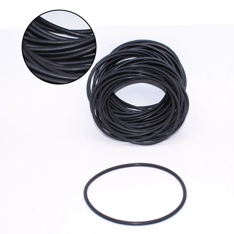 10 шт./лот резиновое кольцо NBR уплотнительное CS5mm OD55/60/65/70/75/80/85/90/95/100 мм Нитриловое