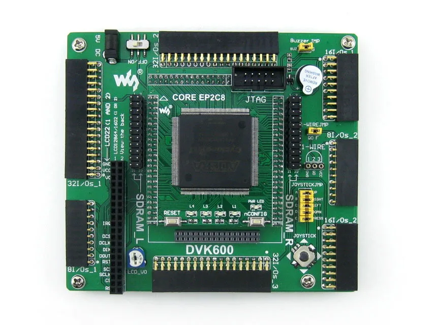Циклонная плата Altera EP2C8Q208C8N ALTERA Cyclone II FPGA макетная + 3 5 дюймовый ЖК дисплей 18