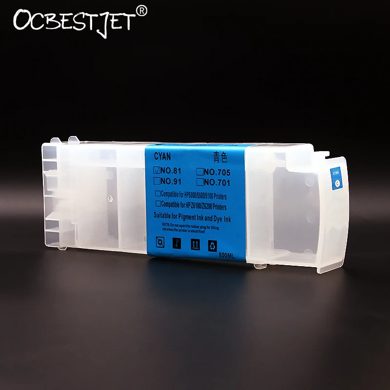 Картридж для принтера HP Designjet 800 5000ps 5000 5500ps 5500 мл|cartridge box|ink industryink cartridge direct |