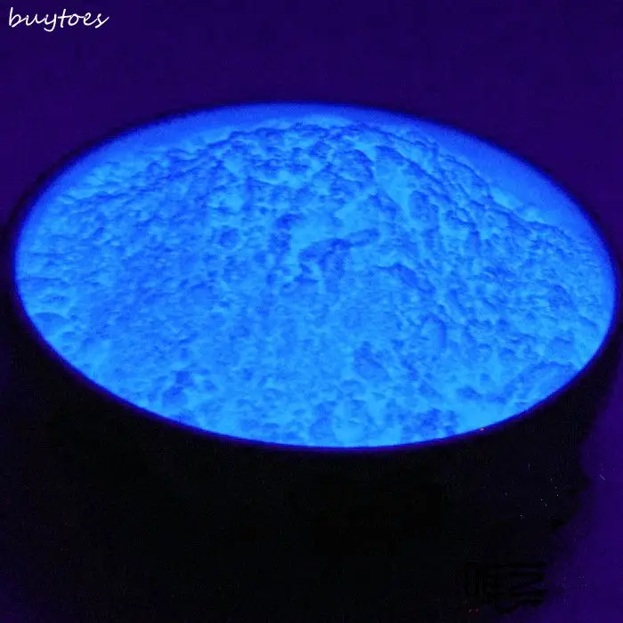 100g mixed 2colors blue green Luminous Pigment Phosphor Powder photoluminescent Glow at Night Coating | Красота и здоровье