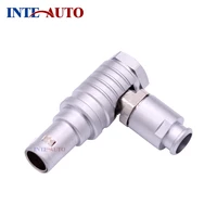 stanexco right angle male connector metal 10 pins push pull elbow plugfthg 2b 310