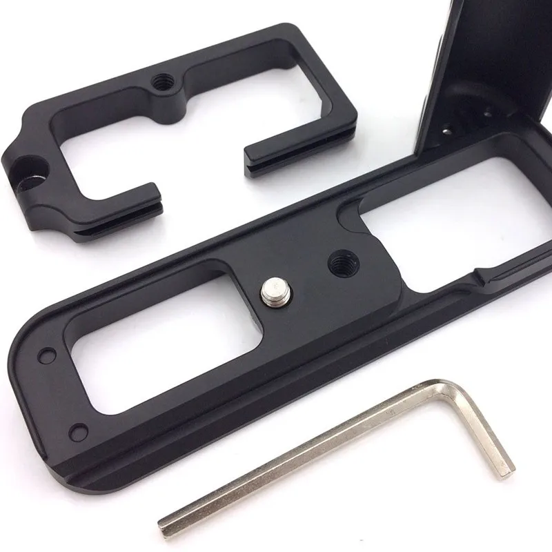 

Camera Stand for Fujifilm Fuji X-T3 XT3 XT-3 L-Plate Bracket Quick Release CNC Metal with Hand Grip Holder Board