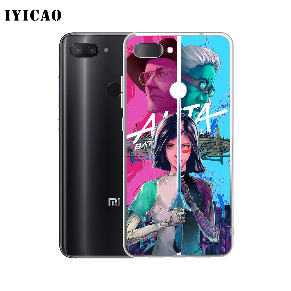 Мягкий силиконовый чехол для телефона IYICAO Alita Battle Angel Xiaomi Redmi 4A 5A 6A Note 7 6 5 Pro Plus 4X Prime |