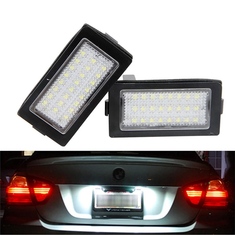 Лампы светодиодные KEYECU супер белсветодиодный 12 В 6500 К 3528 24SMD для BMW E38|Корпус| |