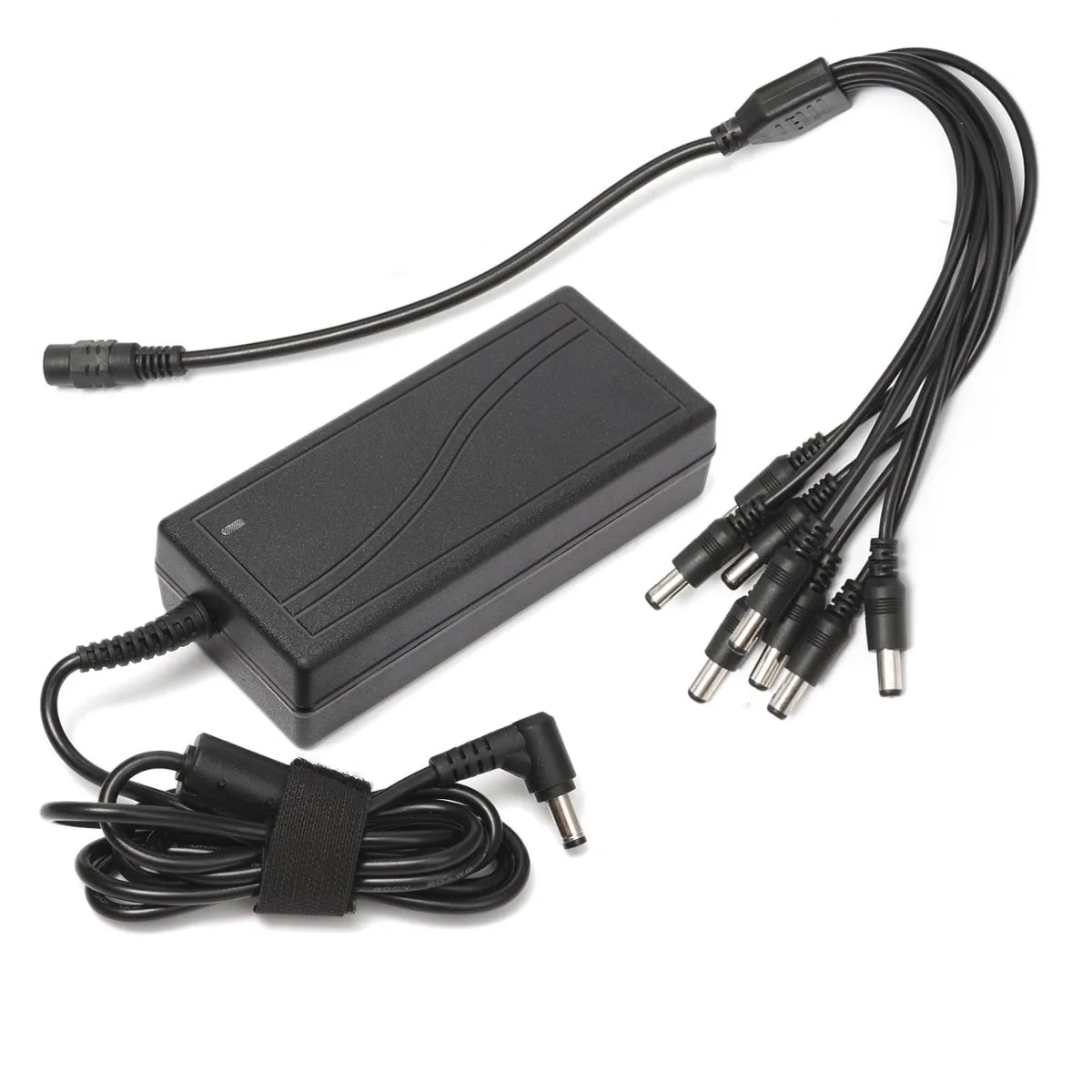 DC 12V 5A монитор Мощность адаптер Питание + 8 способ разветвитель кабеля для
