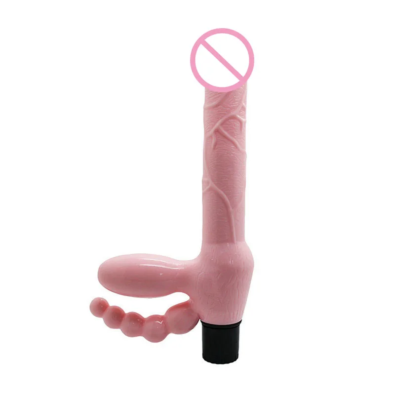 Baile супер без бретелек фаллоимитатор с G Spot Стимулятор и Анальная пробка ремень