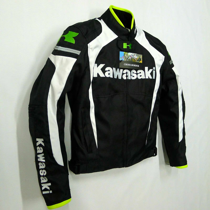 Новое прибытие Мужская куртка Kawasaki зимой Автогонки одежда мотоцикл одежда теплый съемный flaxard liner 02