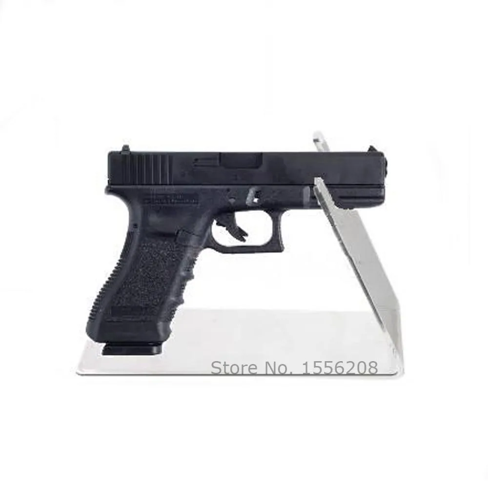 Прозрачный акриловый держатель пистолета пистолет Дисплей настольная подставка