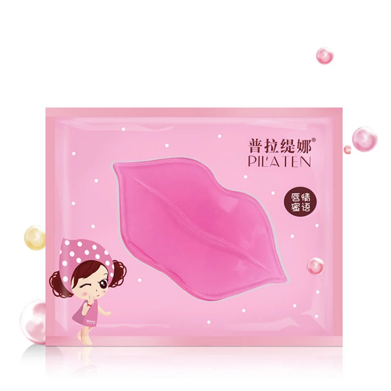 Мода 5 шт./партия губ Плюшка Кристалл Коллаген для маска колодки увлажняющий