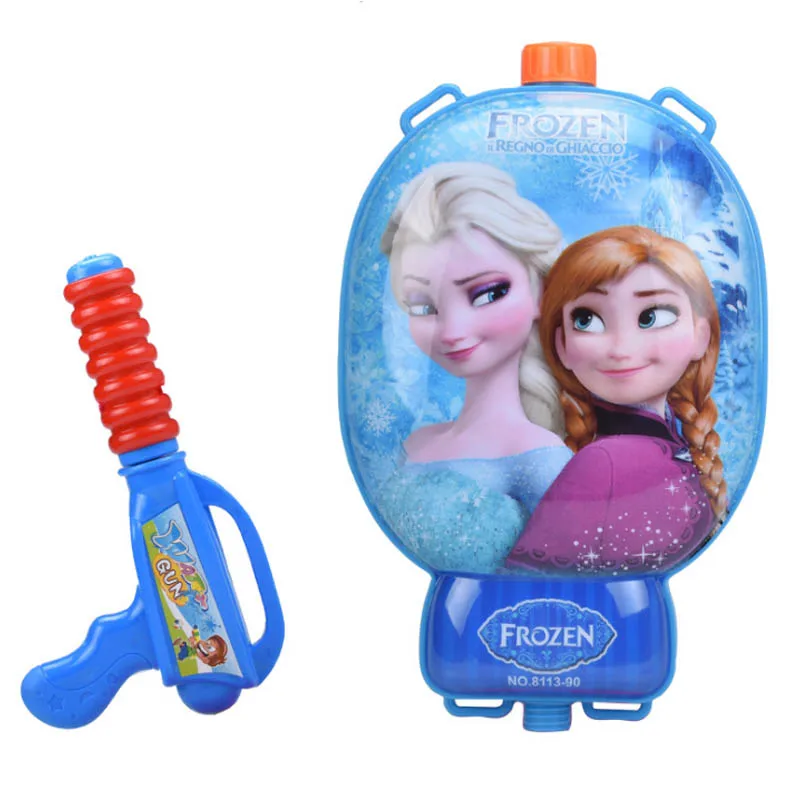 A Disney дети бластер водяной пистолет, игрушки игры на открытом воздухе детей Водяные Пистолеты Рюкзак Красочные пляж боевой сквирт игрушка пистолет спрей подарок - Цвет: A